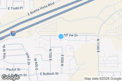 Map image of the property - 1000 E Blf Vw Dr