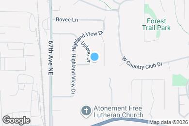Map image of the property - 17617 Upland Dr