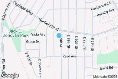 Map image of the property - 4818 E 86th St