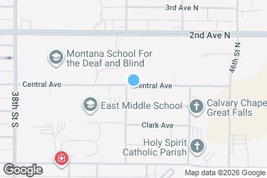 Map image of the property - 4220 Central Ave