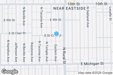 Map image of the property - 645 Eastern Ave