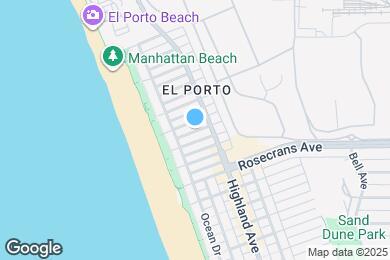 Map image of the property - 215 El Porto St
