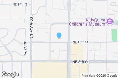 Map image of the property - 889 103rd Ave NE