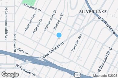 Map image of the property - 656 1/2 North Dillon Street
