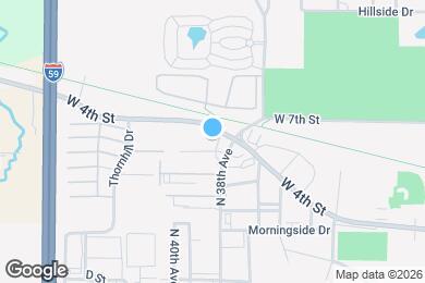 Map image of the property - 3807 Newhaven Dr