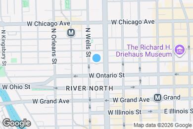 Map image of the property - 155 W Erie St