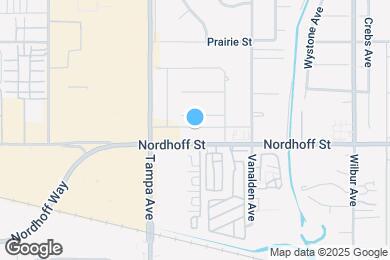 Map image of the property - 19229 Nordhoff St