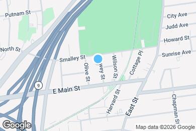 Map image of the property - 40 Dewey St