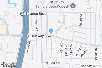 Map image of the property - 2300 NE 1st Ln