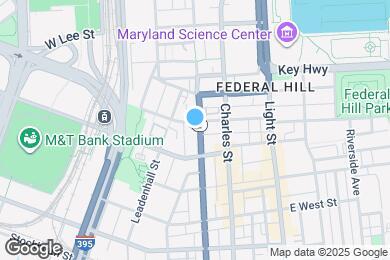 Map image of the property - 908 S Hanover St