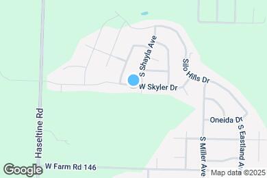 Map image of the property - 4876 W Skyler Dr