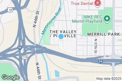 Map image of the property - 318 N 41st St