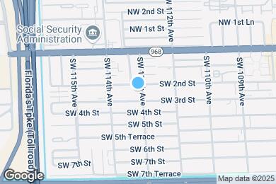 Map image of the property - 200 SW 113th Ave