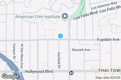 Map image of the property - 5540 Franklin Ave