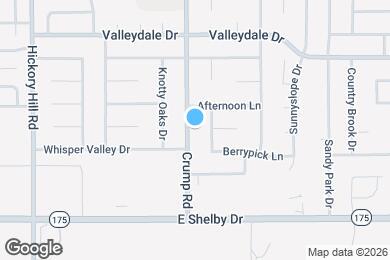Map image of the property - 4578 Crump Rd