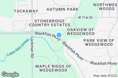 Map image of the property - 22912 W 72nd Ter