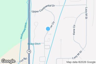 Map image of the property - 1414 Silver Cir