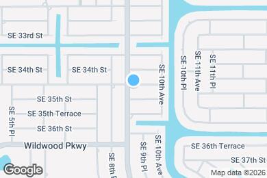 Map image of the property - 904 SE 34th Terrace