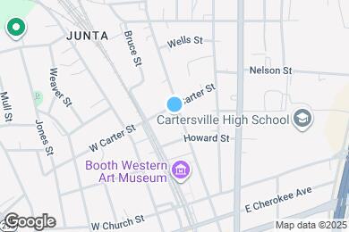 Map image of the property - 216 N Gilmer St