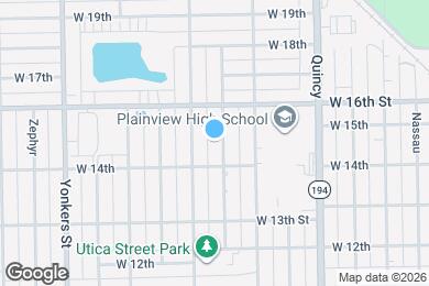 Map image of the property - 1407 Travis Street