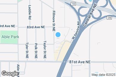Map image of the property - Cottages of Spring Lake Park - 55+ Community