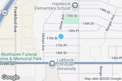 Map image of the property - 5523 17th St