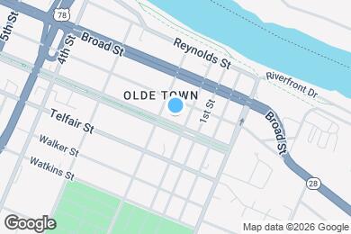 Map image of the property - 129 Greene St