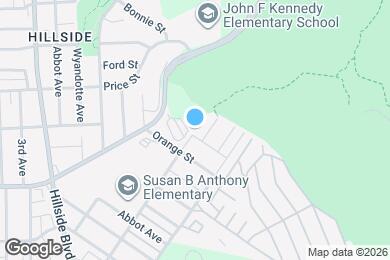 Map image of the property - 501 Atlanta St