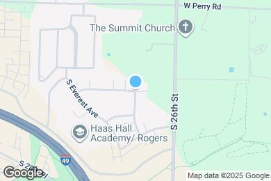 Map image of the property - 2756 W Kilimanjaro Way