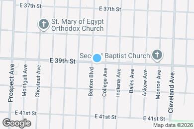Map image of the property - 3901 Benton Blvd