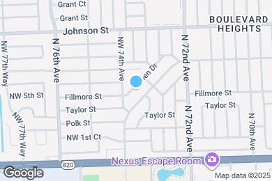 Map image of the property - 7340 Allen Dr