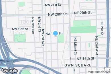 Map image of the property - 1740 NW 1st Ave