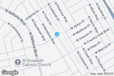 Map image of the property - 9106 N Travis Dr