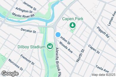 Map image of the property - 105 Woods Ave