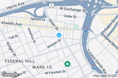 Map image of the property - 15 Kenyon St