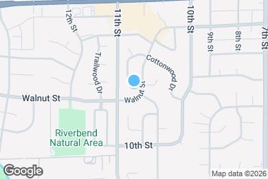 Map image of the property - 1125 Cottonwood Dr