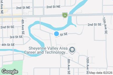 Map image of the property - 646 3rd St SE