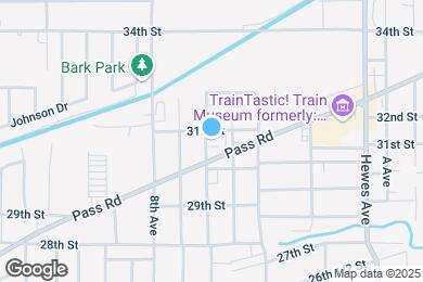 Map image of the property - 3030 6th Ave