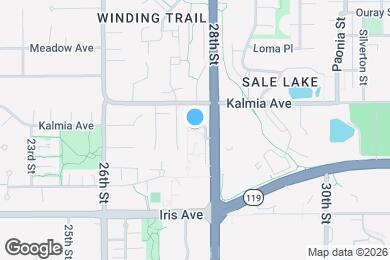 Map image of the property - 3545 28th St