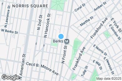 Map image of the property - 104 W Berks St