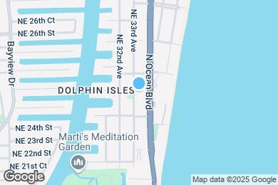 Map image of the property - 2200 NE 33rd Ave