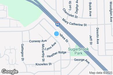 Map image of the property - 1425 Harry St