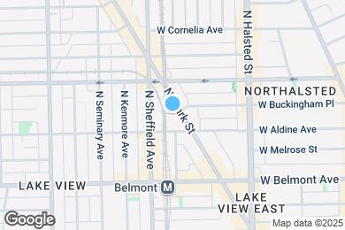Map image of the property - 3328 N Clark St