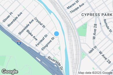 Map image of the property - 2400 Elmgrove St