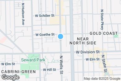 Map image of the property - 1236 N Wells St
