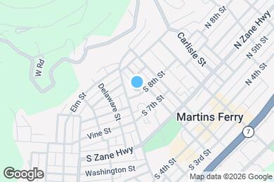 Map image of the property - 205 S 8th St