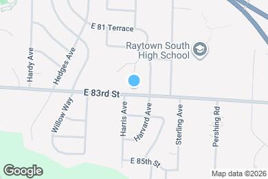 Map image of the property - 11008 E 83rd St