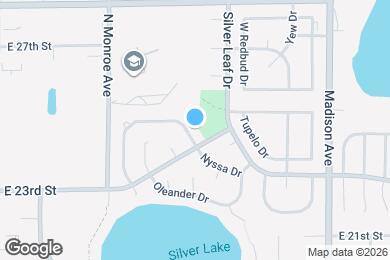 Map image of the property - 2482 Nyssa Dr