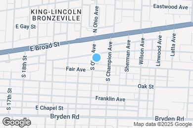 Map image of the property - 72 S Ohio Ave