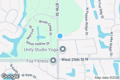 Map image of the property - 12033 W Shadow Lakes St